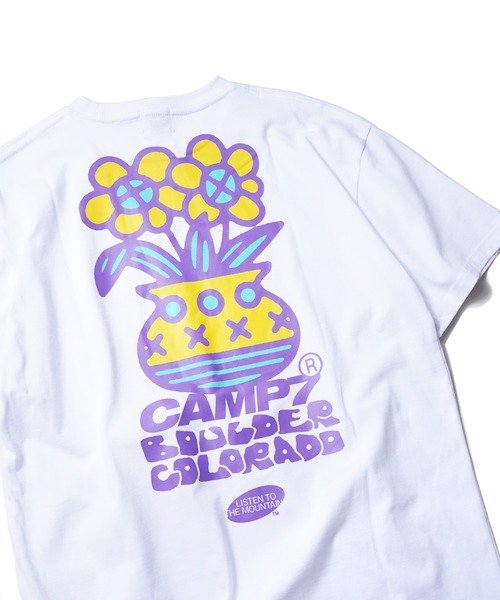 Tシャツ Tシャツ Camp7 Naoki Sand Yamamoto Flowre Print グラフィック Tee 抗菌防臭uvカット Zozotown Paypayモール店 通販 Paypayモール