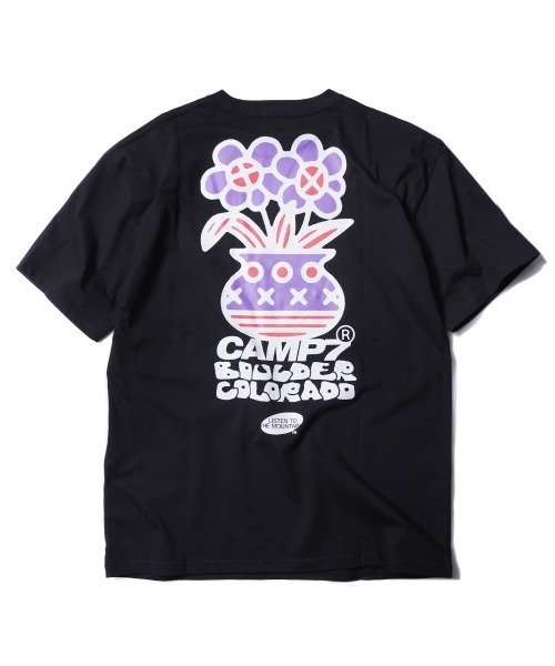 Tシャツ Tシャツ Camp7 Naoki Sand Yamamoto Flowre Print グラフィック Tee 抗菌防臭uvカット Zozotown Paypayモール店 通販 Paypayモール