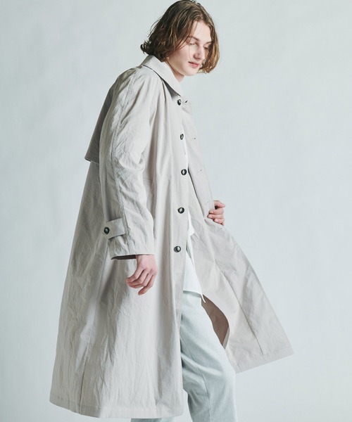 バルマカンコート　Mサイズ URBAN RESEARCH ROSSO MEN ステンカラーコート コート スーパー