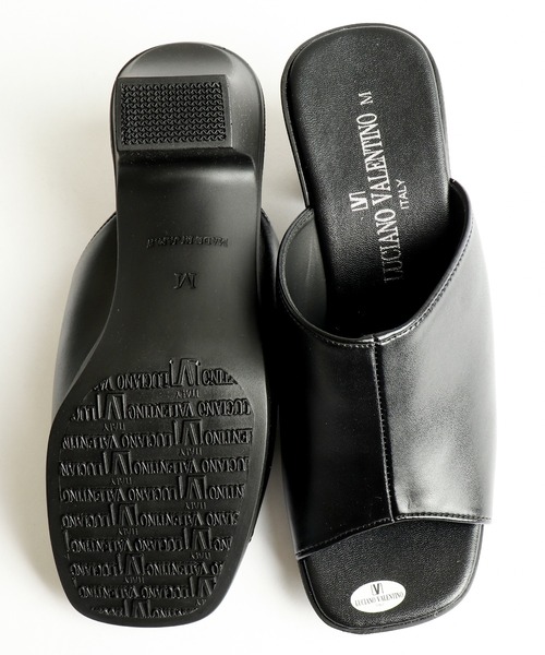 サンダル・ミュール VALENTINO SLIPPERS LUCIANO VALENTINO ルチアーノバレンチノ サンダル オフィス