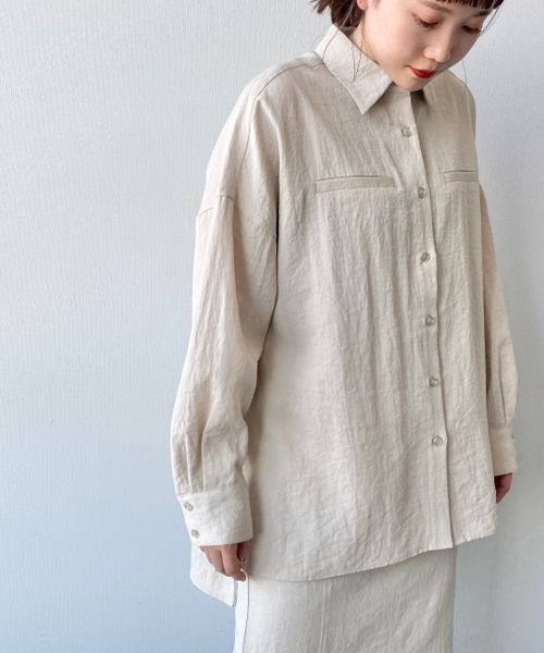 LOWRYS FARM（ローリーズファーム） シャツ ブラウス オックスオーバー