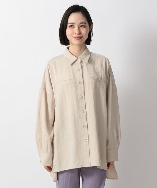 LOWRYS FARM（ローリーズファーム） シャツ ブラウス オックスオーバー