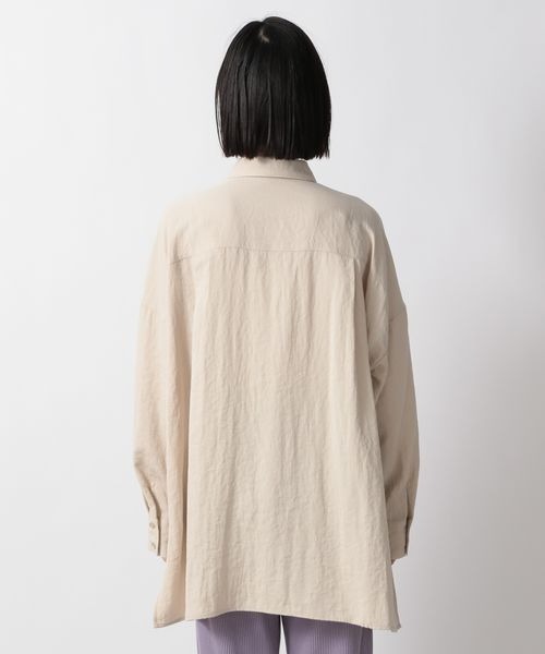 LOWRYS FARM（ローリーズファーム） シャツ ブラウス オックスオーバー