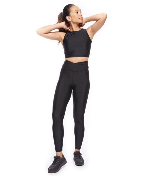 ラッシュガード BILLABONG レディース 【ACTIVE】 ACTIVE FRONT CROSS LEGGINGS ラッシュガード 【2022年|ZOZOTOWN |09