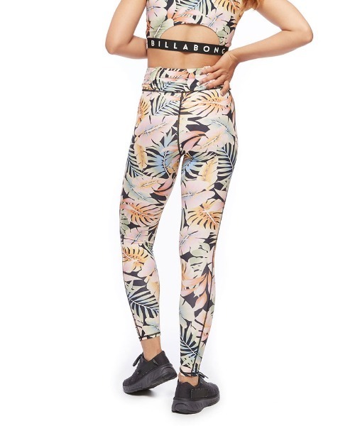 ラッシュガード BILLABONG レディース 【ACTIVE】 ACTIVE FRONT CROSS LEGGINGS ラッシュガード 【2022年|ZOZOTOWN |17