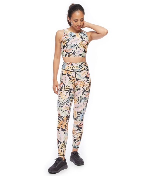 ラッシュガード BILLABONG レディース 【ACTIVE】 ACTIVE FRONT CROSS LEGGINGS ラッシュガード 【2022年|ZOZOTOWN |18