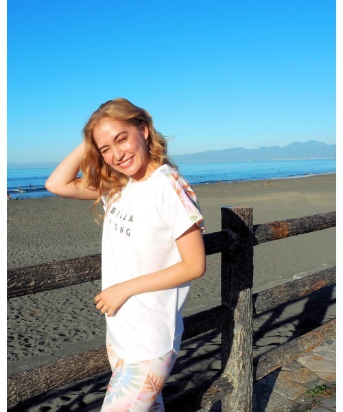 ラッシュガード BILLABONG レディース 【ACTIVE】 ACTIVE FRONT CROSS LEGGINGS ラッシュガード 【2022年|ZOZOTOWN |02