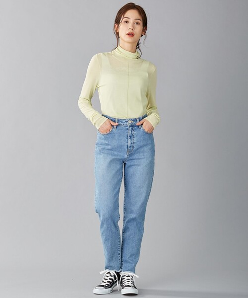 ニット セーター 「洗える」シアータートル ニット レディース 23区 ニット セーター 「洗える」シアーラメタートル レディース