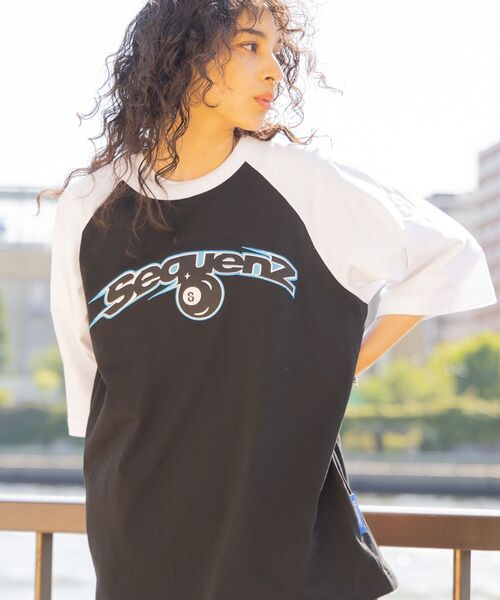 tシャツ Tシャツ メンズ 「SEQUENZ」SPEED BALL RAGLAN S/S TEE / スピードボール ラグラン ツイルワッペン 半袖｜zozo｜14