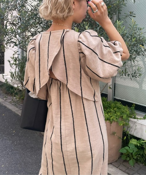 CIAOPANIC」 半袖ワンピース FREE ベージュ レディース : 77016413  