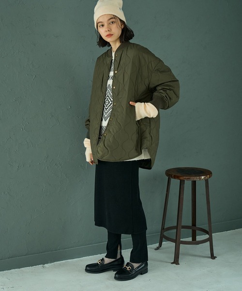 ROPE' PICNIC（ロペ ピクニック） パンツ リブスカート付きカット