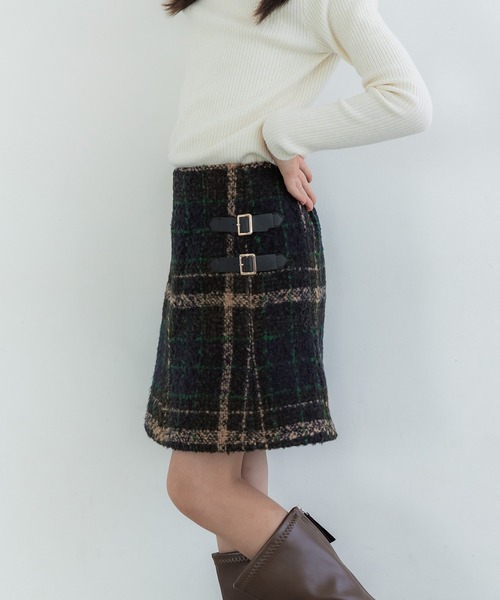 coca（コカ） スカート キッズ 親子お揃いタータンチェックスカート