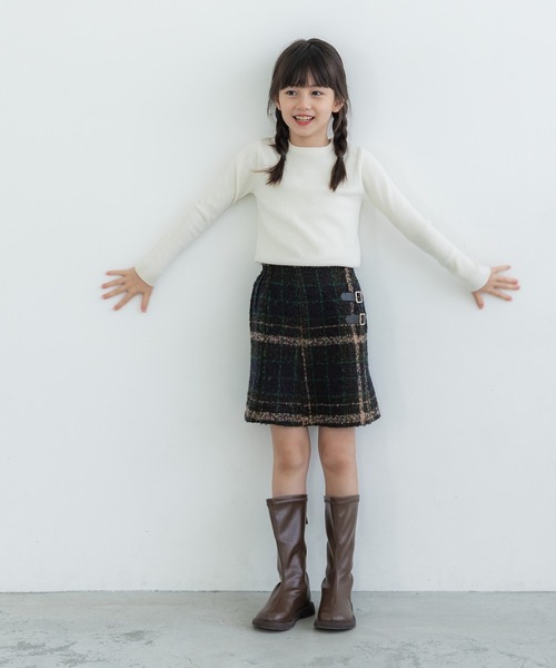 coca（コカ） スカート キッズ 親子お揃いタータンチェックスカート