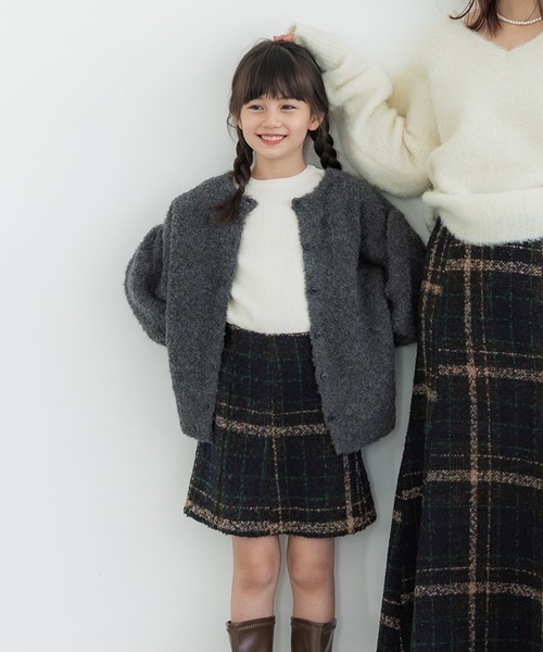 coca（コカ） スカート キッズ 親子お揃いタータンチェックスカート