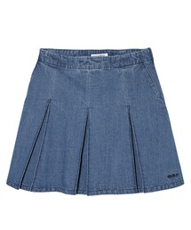 MILKFED.（ミルクフェド） デニムスカート BOX PLEAT MINI SKIRT