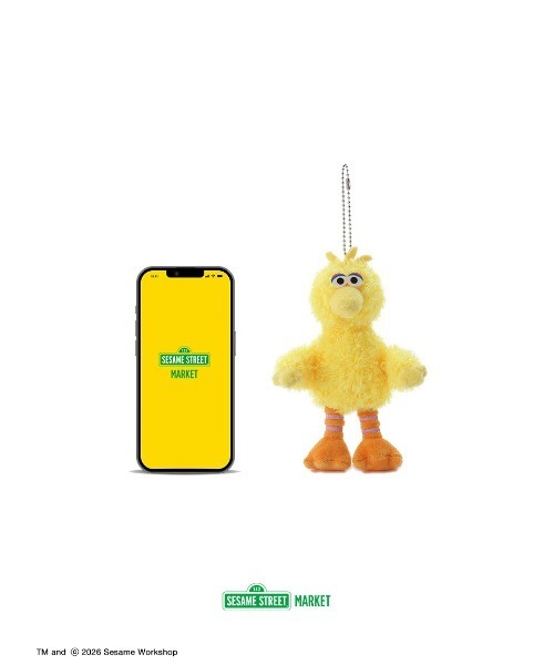SESAME STREET（セサミストリート） キーホルダー ぬいぐるみチャーム
