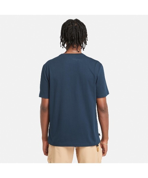 Timberland tシャツ メンズ 半袖 ロゴ グラフィック Tシャツ