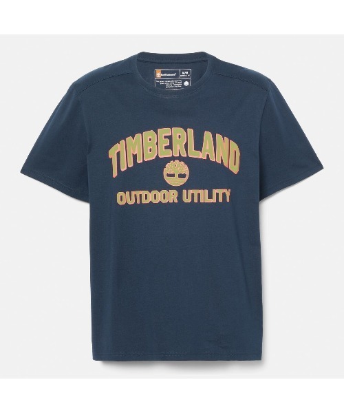 【Timberland】半袖 ロゴ Tシャツ / 送料無料 Timberland tシャツ メンズ 半袖 ロゴ グラフィック Tシャツ