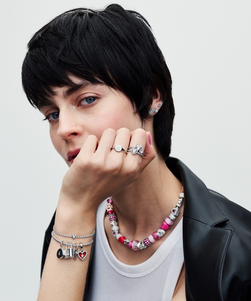 パンドラモーメントススネークチェーンネックレス パンドラモーメントススネークチェーンネックレス