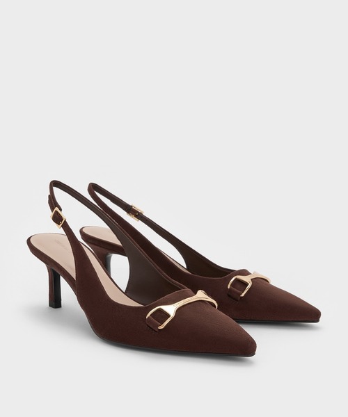 CHARLES ＆ KEITH（チャールズ&キース） パンプス ホースビット ポイン