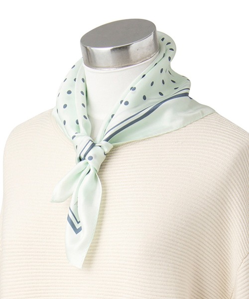 FURLA（フルラ） スカーフ バンダナ シルクスカーフ ボタニカル