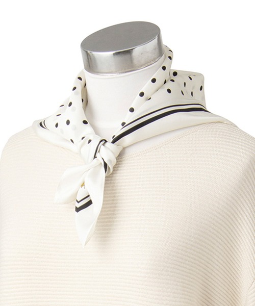 FURLA（フルラ） スカーフ バンダナ シルクスカーフ ボタニカル