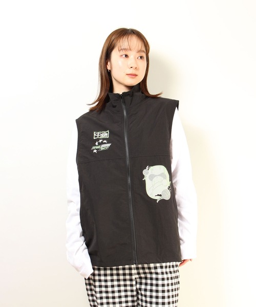 ベスト ジレ Common Noun/SPORTS Nori Okawa ナイロンベスト レディース メンズ