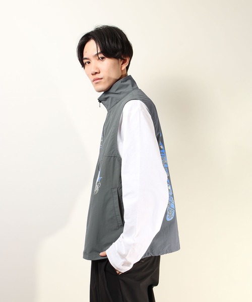 ベスト ジレ Common Noun/SPORTS Nori Okawa ナイロンベスト レディース メンズ ベスト ジレ Common Noun/SPORTS Nori Okawa ナイロンベスト