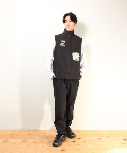 ベスト ジレ Common Noun/SPORTS Nori Okawa ナイロンベスト レディース メンズ ベスト ジレ Common Noun/SPORTS Nori Okawa ナイロンベスト