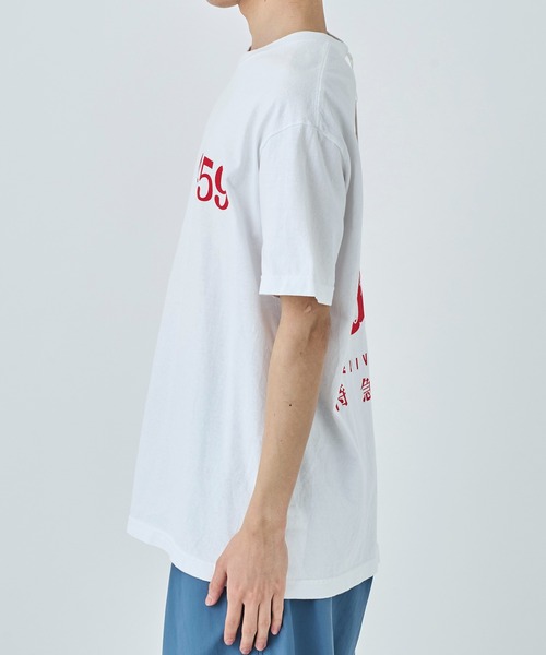 【FLAGSTUFF】459 TEE [WHITE] Men's tasc Performance White FedEx St. Jude Championship