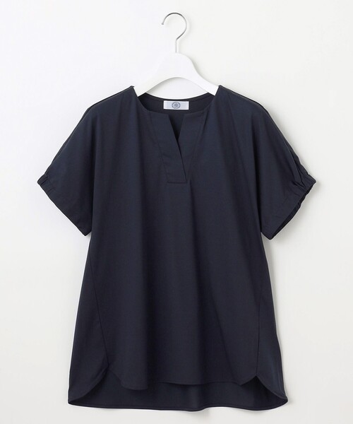 tシャツ 「接触冷感」プレーティングジャージー フレンチスリーブ カットソー レディース tシャツ 「接触冷感」プレーティングジャージー フレンチ