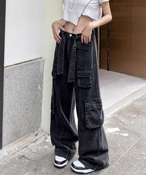 カーゴパンツ A'GEM/9 × .kom NOVESSEノベセル NOVESSEL パンツ A'GEM/9 × .kom「NOVESSEL/ノベセル」ポケット