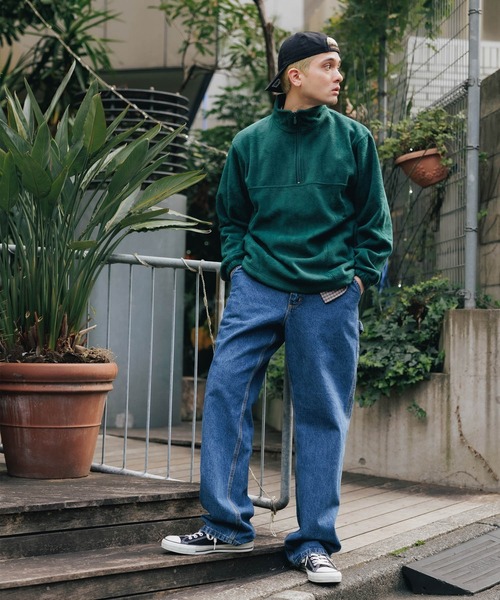 ROOP TOKYO トレーナー スウェット HARRITON/ハリトン QUARTER-ZIP