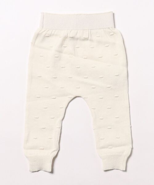 ARCHIVER ベビー 「Bs」「it」「Quincy Mae」KNIT PANT | IVORY
