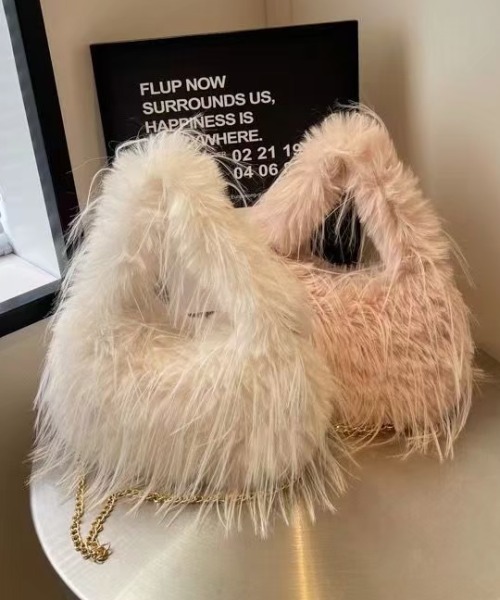 ap retro ショルダーバッグ バッグ 2wayシャギーファーバッグ / ミニ