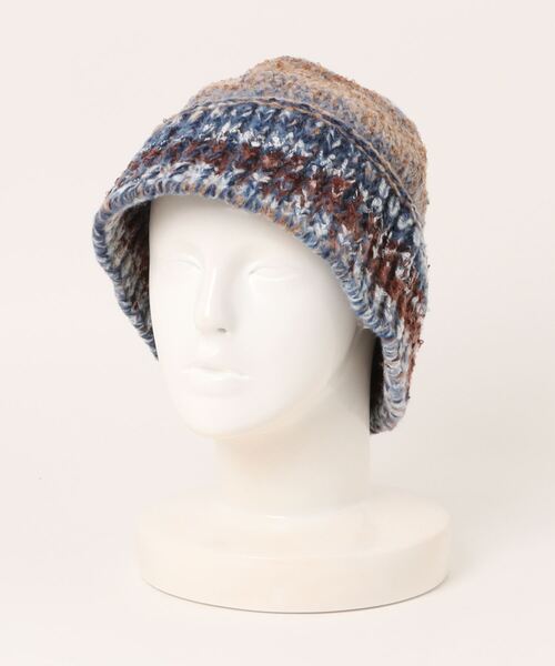 14+（イチヨンプラス） 帽子 ハット グラデーションニットハット