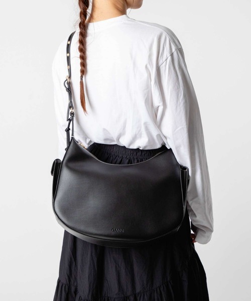 GANNI ショルダーバッグ バッグ Ganni Large Hobo ガニー