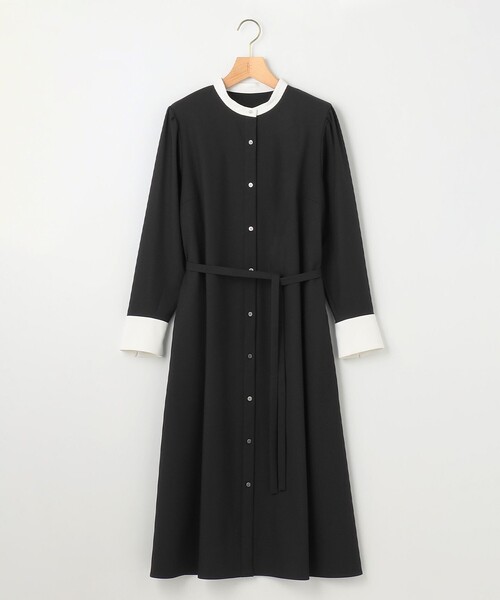組曲（KUMIKYOKU） ワンピース ウーステッドライククロス シャツ