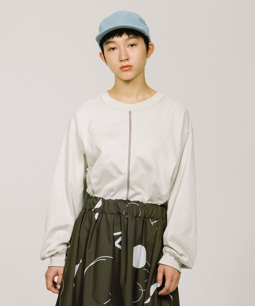tシャツ ラインロンT レディース メンズ