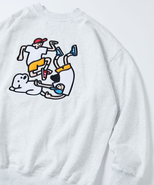 FREAK'S STORE×matsui プルオーバースウェット FREAK'S STORE トレーナー スウェット matsui×FREAK'S STORE