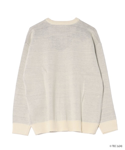 セーター ニット 「公式」トムとジェリー 後ろJERRYジャガードニット