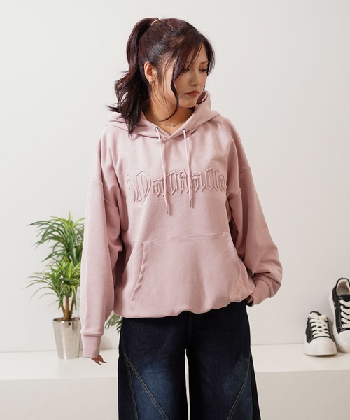 パーカー カットスウェード クロスエンボス / Cut suede cloth