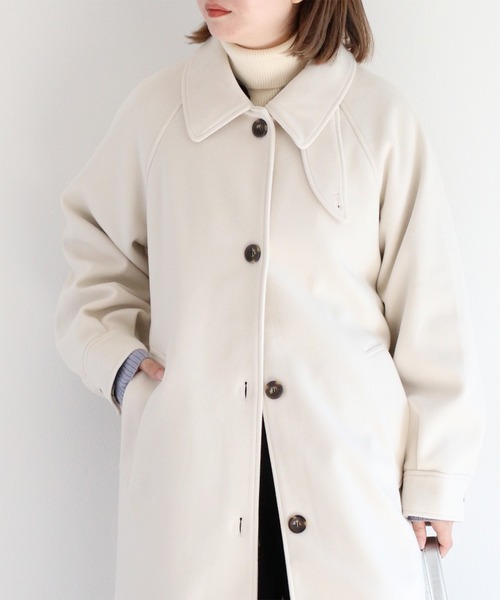 cepo（セポ） ステンカラーコート コート 「2WAY」カットメルトン