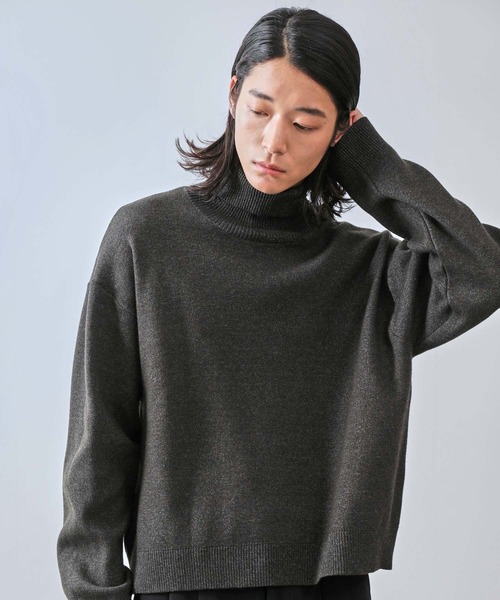 JUNRED（ジュンレッド） セーター ニット Fluffyショートタートル