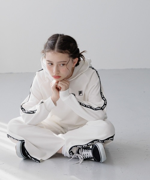 GLOBAL WORK（グローバルワーク） パンツ FILA/コラボトラックパンツ