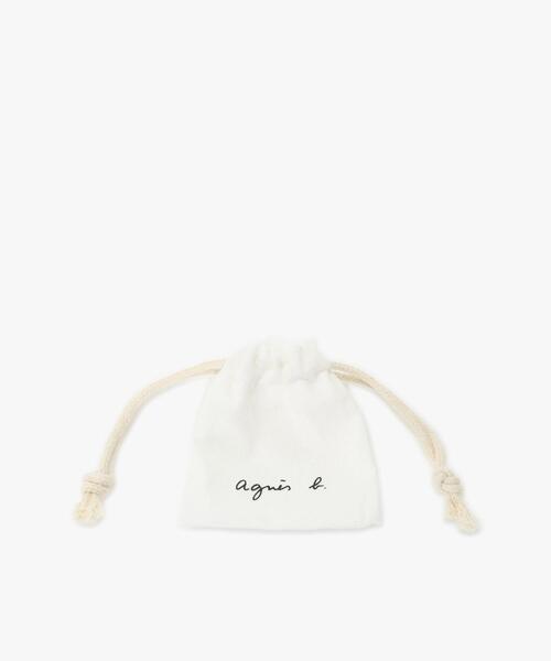 【agnes b】H925 Iconic thin and tinyピアス H925 