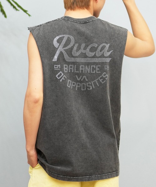 RVCA タンクトップ RVCA/ルーカ バックプリント BF041-P36