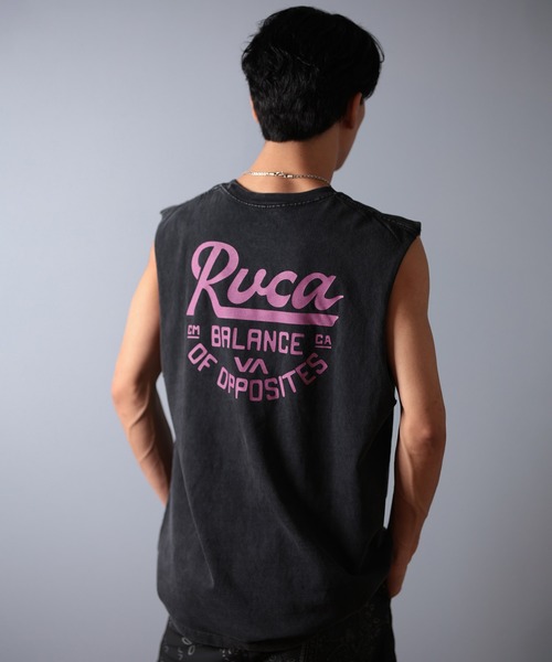 RVCA（ルーカ） タンクトップ タンクトップ バックプリント BF041-P36