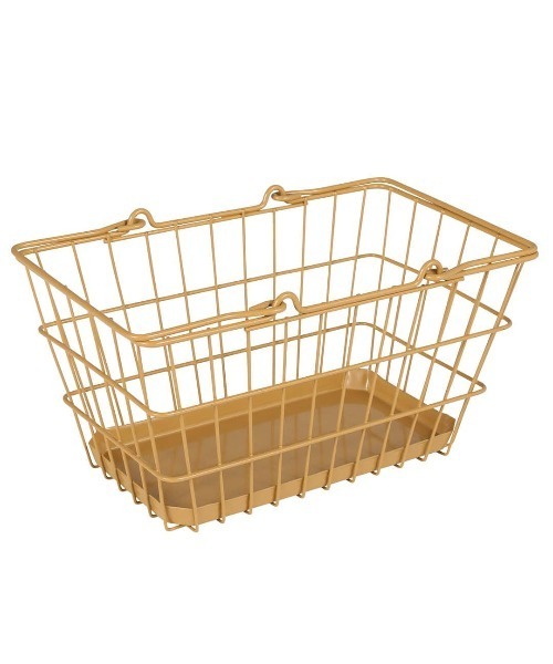 DULTON（ダルトン） 収納 BASKET-TRAY SAND BEIGE/ワイヤー バスケット