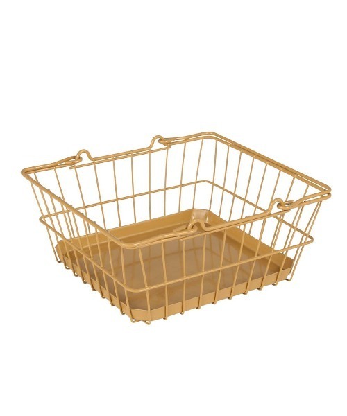 DULTON（ダルトン） 収納 BASKET-TRAY SAND BEIGE/ワイヤー バスケット